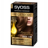 SYOSS крем-краска для волос Oleo Intense Золотистый каштан 4-60