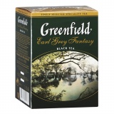 GREENFIELD чай черный листовой Earl Grey Fantasy 100 г
