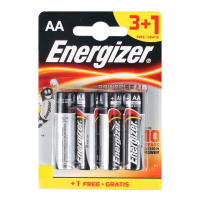 ENERGIZER батарейки MAX AA 4 шт (3+1)