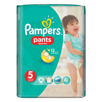 PAMPERS подгузники-трусики 5 (12 - 18 кг) 15 шт