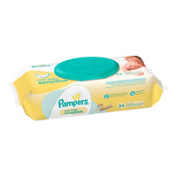 PAMPERS влажные салфетки New Baby Sensitive 54 шт