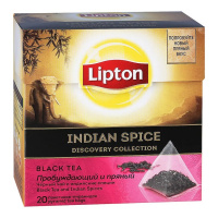 LIPTON чай черный в пирамидках Indian Spice 20 шт