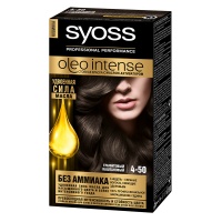 SYOSS крем-краска для волос Oleo Intense Графитовый каштановый 4-50