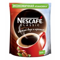 NESCAFE Кофе растворимый гранулированный Classic 500 г