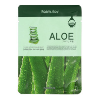FARMSTAY тканевая маска для лица Aloe с экстрактом алоэ 23 мл