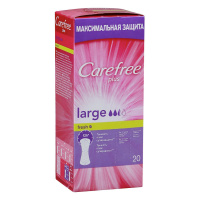 CAREFREE ежедневные прокладки Plus Large Fresh 20 шт