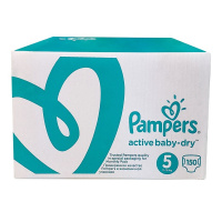 PAMPERS подгузники Active Baby 5 (11 - 18 кг) 150 шт