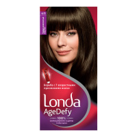 LONDA крем-краска для волос Age Defy темно-золотистый каштан 4/3