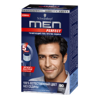 MEN PERFECT тонирующий гель для мужчин Натуральный Черный 90