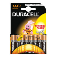 DURACELL батарейки Basic AAA 8 шт