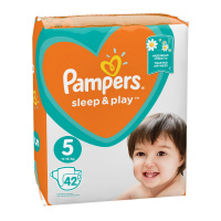 PAMPERS подгузники Sleep & Play 5 (11 - 16 кг) 42 шт