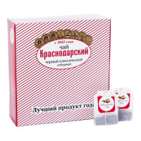 КРАСНОДАРСКИЙ чай черный в пакетиках Отборный 100 шт