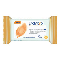 LACTACYD салфетки для интимной гигиены 15 шт