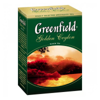 GREENFIELD чай черный листовой Golden Ceylon 100 г