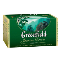 GREENFIELD чай зеленый в пакетиках Jasmine Dream 25 шт