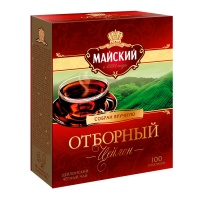 МАЙСКИЙ чай Отборный Цейлон цейлонский пакетированный 100 шт