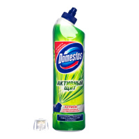 DOMESTOS  чистящее средство Активный Щит для унитаза Свежесть Лайма 750 мл