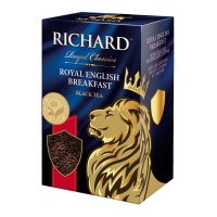 RICHARD чай Royal English Breakfast чёрный листовой 90 г