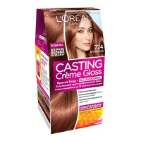 LOREAL cтойкая краска для волос Casting Creme Gloss 724 Карамель