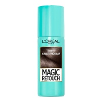 LOREAL Тонирующий спрей для корней волос Magic Retouch Темно-каштановый