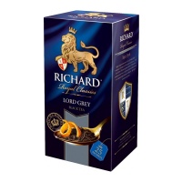 RICHARD чай Lord Grey черный ароматизированный в пакетиках 25 шт