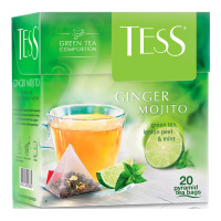 TESS чай Ginger Mojito зеленый в пирамидках 20 шт