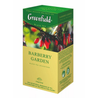 GREENFIELD чай черный в пакетиках Barberry Garden 25 шт