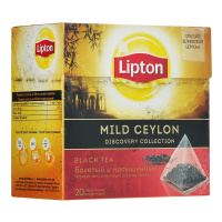 LIPTON чай черный в пирамидках Mild Ceylon 20 шт