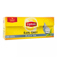 LIPTON чай черный в пакетиках Earl Grey 25 шт