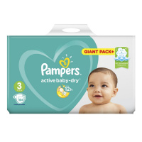 PAMPERS подгузники Active Baby 3 (6 - 10 кг) 104 шт