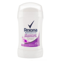 REXONA твердый антиперсперант Абсолютная Уверенность 40 мл