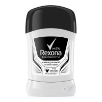 REXONA дезодорант твердый Невидимый на Черном и Белом мужской 50 мл