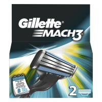 GILLETTE Cменные кассеты для бритья MACH3 2 шт