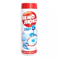 ПЕМОЛЮКС чистящее средство Сода 5 морской бриз 480 г