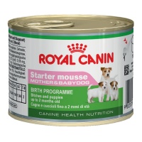 ROYAL CANIN влажный корм Starter Mousse для беременных собак и щенков до 2 месяцев 195 г