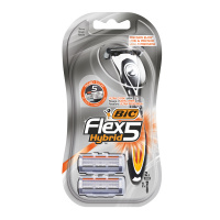 BIC станок Flex 5 Hybrid с 2 сменными кассетами