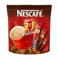NESСAFE Кофе растворимый 3 в 1 Классик, 20 стиков х 16 г