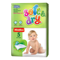 HELEN HARPER Детские впитывающие пеленки Soft & Dry 40х60 5 шт
