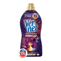 VERNEL кондиционер для белья Ароматерапия черная орхидея & масло пачули 1,8 л