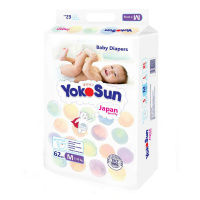 YOKOSUN подгузники M (5 - 10 кг) 62 шт