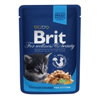 BRIT Premium влажный корм для котят Курица 100 г