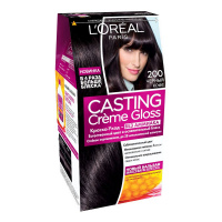 LOREAL cтойкая краска для волос Casting Creme Gloss 200 Черный кофе
