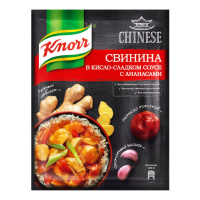 KNORR приправа На второе Свинина в кисло-сладком соусе 37 г
