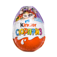 KINDER SURPRISE яйцо шоколадное Мейн для девочек 20 г