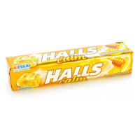 HALLS леденцы Мед с Лимоном 25 г