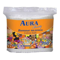 AURA ватные палочки 200 шт