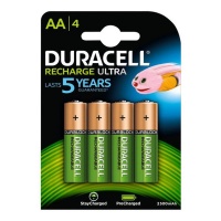 DURACELL аккумуляторы AA 2500 mAh 4 шт