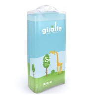 LOVULAR трусики-подгузники Giraffe XXL (15-25 кг) 42 шт