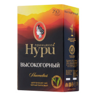 ПРИНЦЕССА НУРИ чай черный листовой Высокогорный 250 г