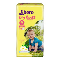 LIBERO подгузники-трусики Dry Pants 4 (7 - 11 кг) 34 шт